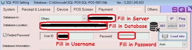 Link with SQL Pos 2