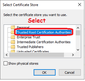 Windows 10 Certificate Issue 5