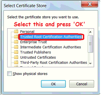 Windows 7 Certificate Issue 3